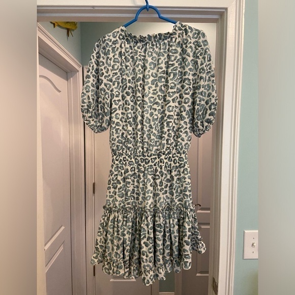 Buddy Love Women’s Balloon Sleeve Ruffles Elastic Waist Size Small - Picture 4 of 9